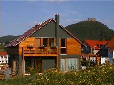 Unser EFH in dem die Wohnung liegt