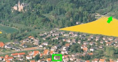 Lage der Ferienwohnung und zweitem Freizeitgrundst�ck