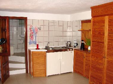 Die K�che eines Studios