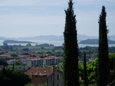 Seeblick vom Dorf