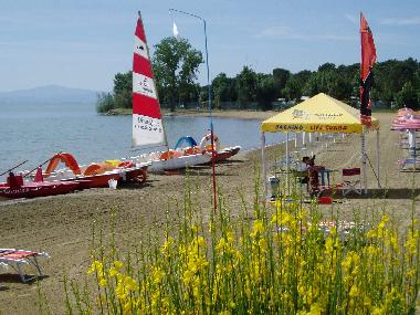 Strandpromenade von Tuoro sul Trasimeno