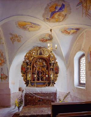 Altar der Schlosskapelle www.castello-rothenthurn.at