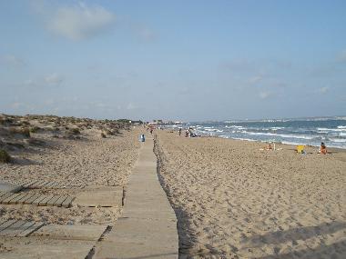 Der Strand von La Marina