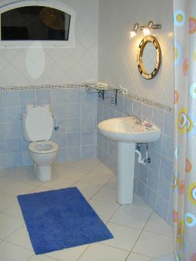 Dusche mit WC