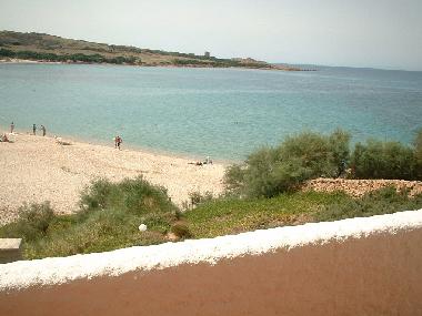 Blick vom Balkon