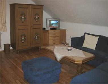 Wohnzimmer oder bei Bedarf ein drittes Schlafzimmer
