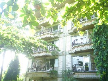 Au�enansicht mit 'unserem' Balkon