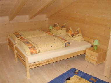 Schlafboden Haus Katja