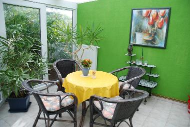 Wintergarten = Eingangsbereich