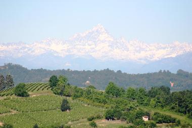 Schlafzimmerblick...auf den Monviso (3895m)