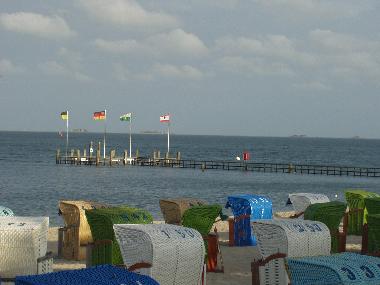 Der Strand vor der T�r