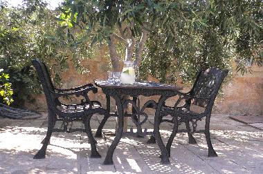Schattenplatz im Garten