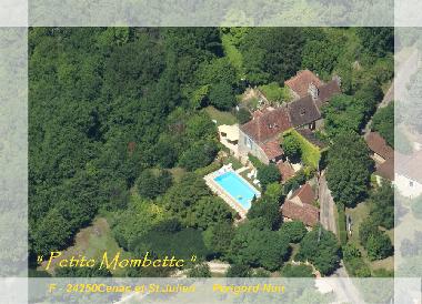Luftaufnahme von Petite Mombette,  in dem gleichnamigen kleinen Weiler Mombette