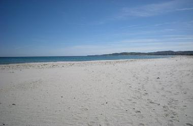 Der Sandstrad von La Caletta