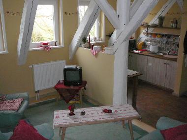 Wohn und K�chenbereich