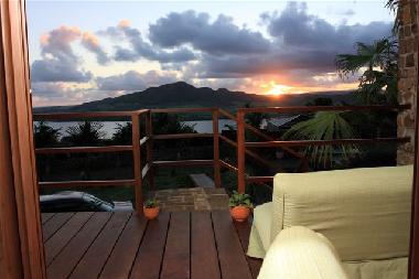 Der Balkon f�r die gem�tlichen Momente um sich vollkommen auf die Umgebung einzulassen.
