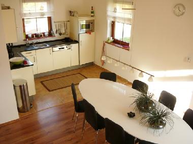 Haus Nr. 1 - K�che und Wohnzimmer 