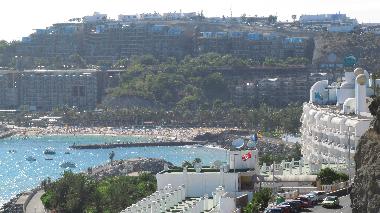 Blick zum Strand
