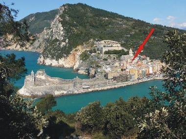 Ferienhaus in PORTOVENERE (La Spezia) oder Ferienwohnung oder Ferienhaus