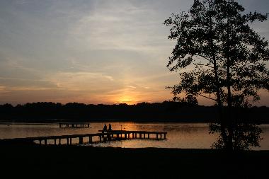 Sonnenuntergang am Granzower See