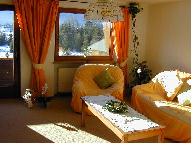 Hahnenkamm Wohnzimmer