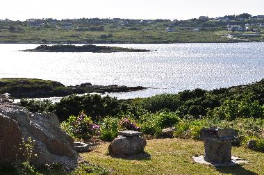 Grillstelle mit blick aufs Meer