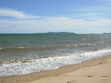 ch�ne Sand-Str�nde. Veiw auf der Insel Koh Samet in der N�he