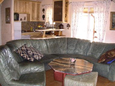 Wohnzimmer mit K�chenzeile