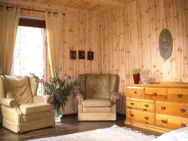 Sitzecke im Schlafzimmer