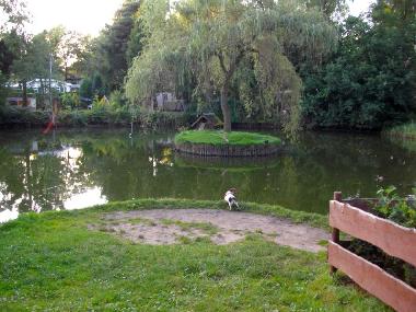 Angelsee auf Campingplatz Roland