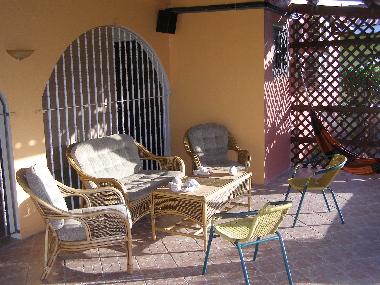 Ruhebereich Terrasse