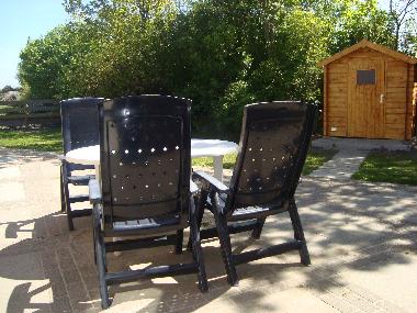 Terrasse und Garten