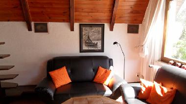 Das Wohnzimmer mit 2 Chouchen