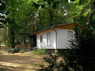 Blick auf den Bungalow