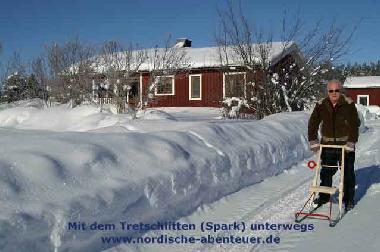 Ferienhaus in Lansj�rv �nges� Aspberg (Norrbotten) oder Ferienwohnung oder Ferienhaus
