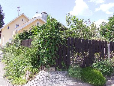 S�dwestansicht - Kr�utergarten mit S�dfassaden