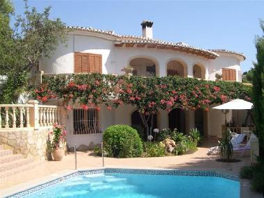 Villa in Moraira (Spanien) oder Ferienwohnung oder Ferienhaus