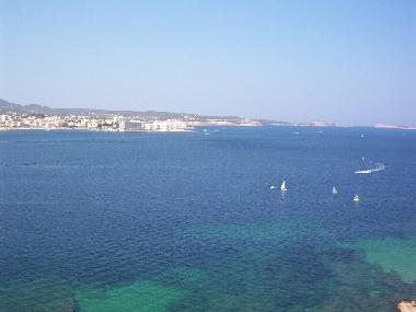 Ausblick vom Balkon