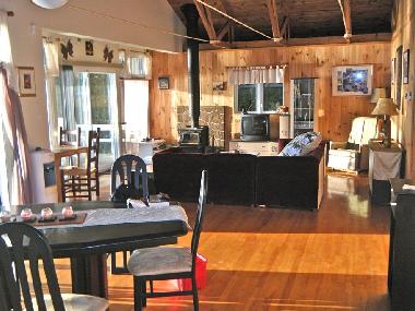 Chalet in Magog (Quebec) oder Ferienwohnung oder Ferienhaus