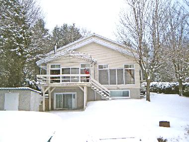 Chalet in Magog (Quebec) oder Ferienwohnung oder Ferienhaus