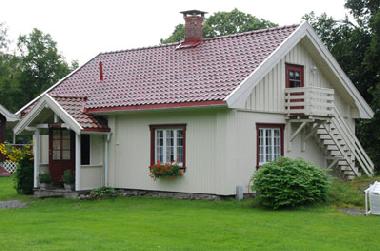 Das G�stehaus mit Seeblick auf 
