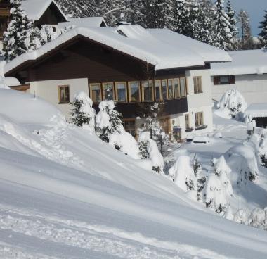 Villa Fiege neben der skipiste