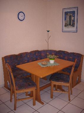 Sitzgruppe in der K�che