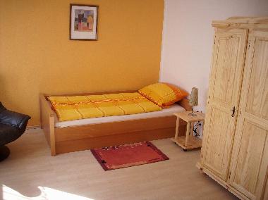 Schlafzimmer mit Einzelbetten