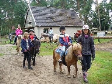 Reiterhof und Ponnyreiten