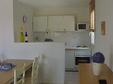 die K�chenzeile, Herd, Mikro, Backofen..........