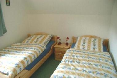 Schalfzimmer mit 2 Einzelbetten