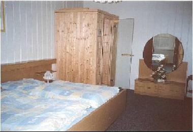 Schlafzimmer mit Sauna