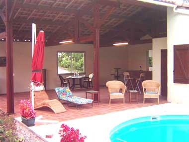 Chalet in Laroque-Timbaut (Lot-et-Garonne) oder Ferienwohnung oder Ferienhaus