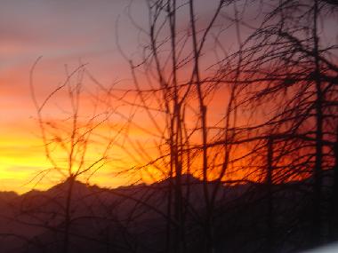 Herrlicher Sonnenuntergang